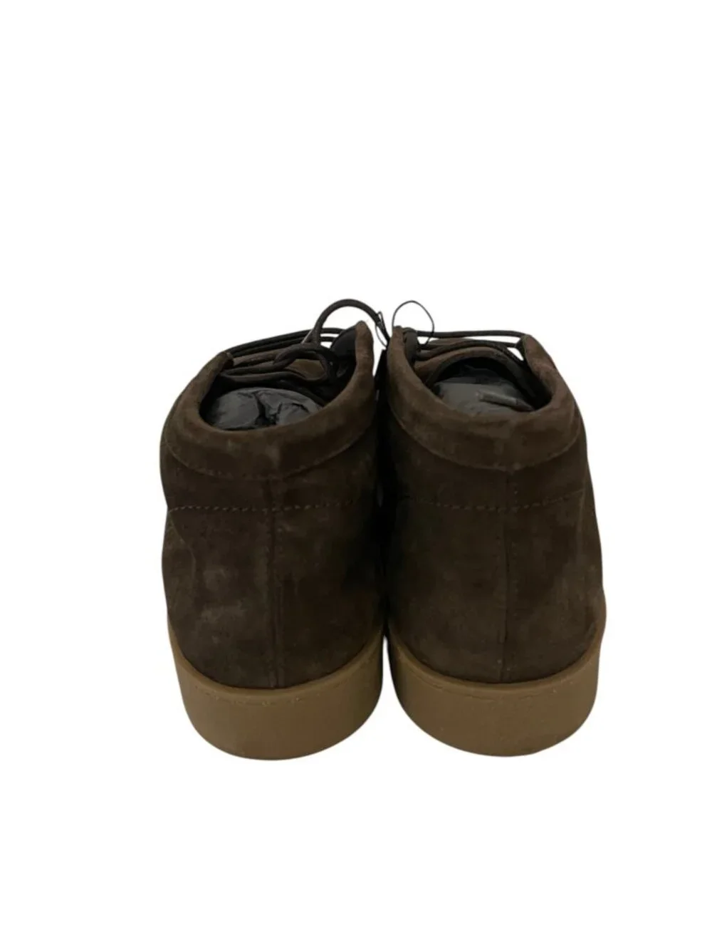 Massimo Dutti Mens Chukka Boots EU 42 US 9 Brown Suede Lace Up 2004/650 NWOB